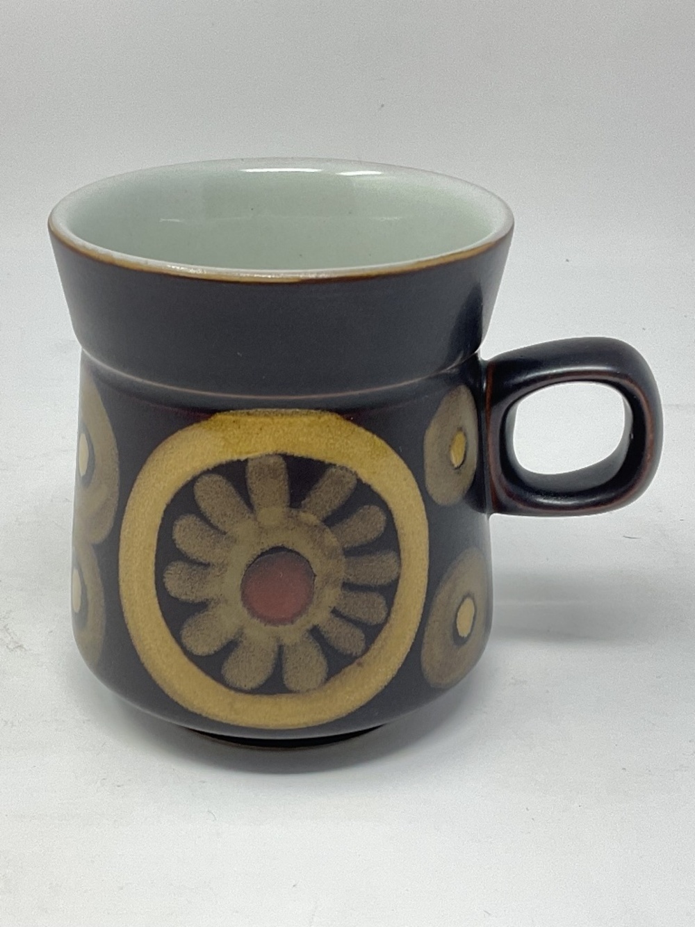 Denby Arabesque (retired) Stoneware Coffee Mug (12 available $35 EACH)